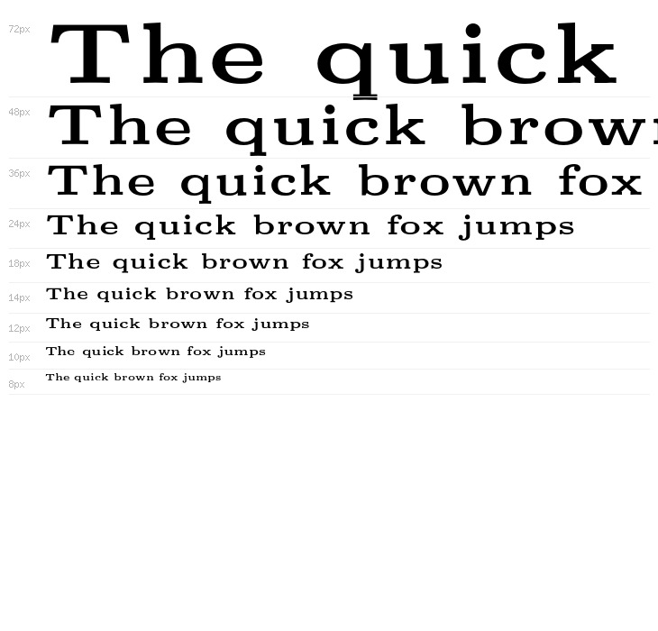 LMRoman5-Bold Waterfall