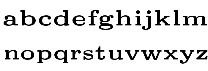 LMRoman5-Bold Font LOWERCASE