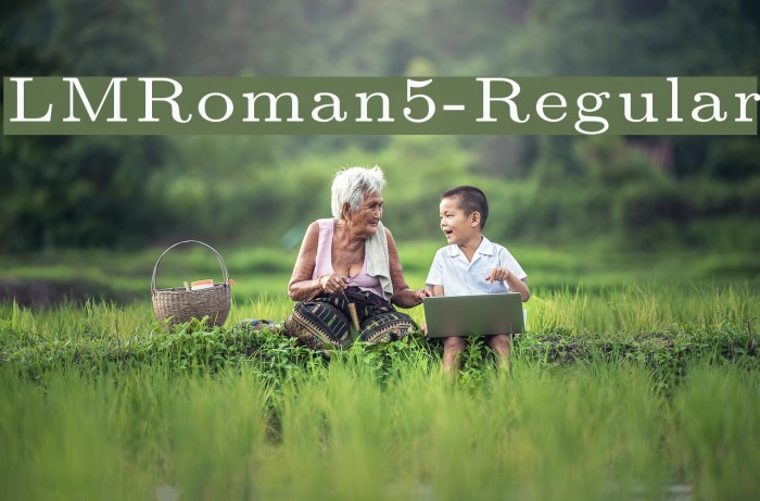 LMRoman5-Regular Font examples