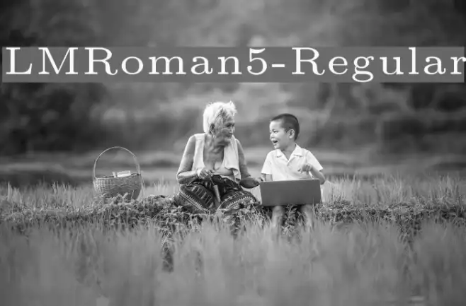 LMRoman5-Regular Example 2