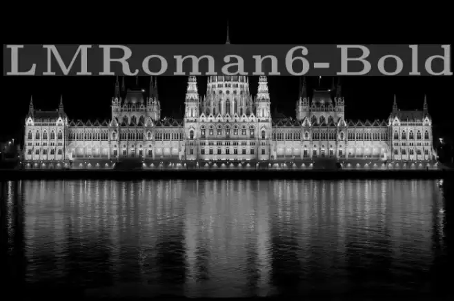 LMRoman6-Bold Example 3