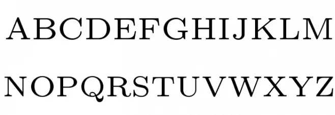 LMRoman6-Regular 字体 大写