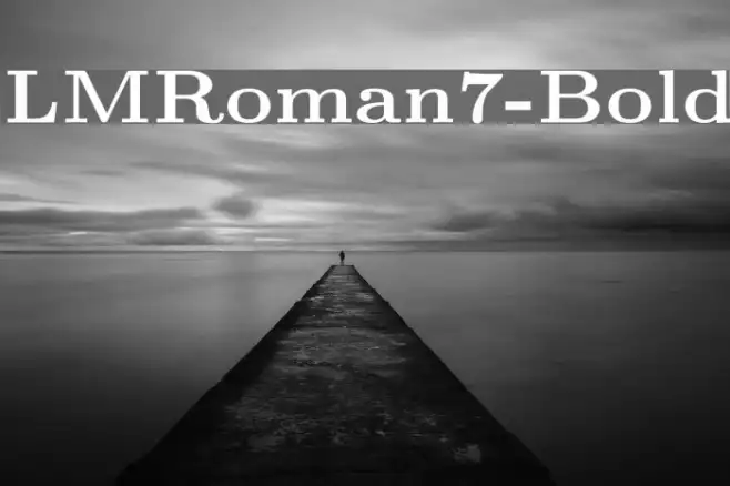 LMRoman7-Bold Example 2