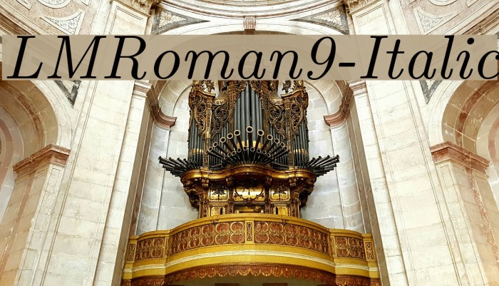 LMRoman9-Italic Font examples