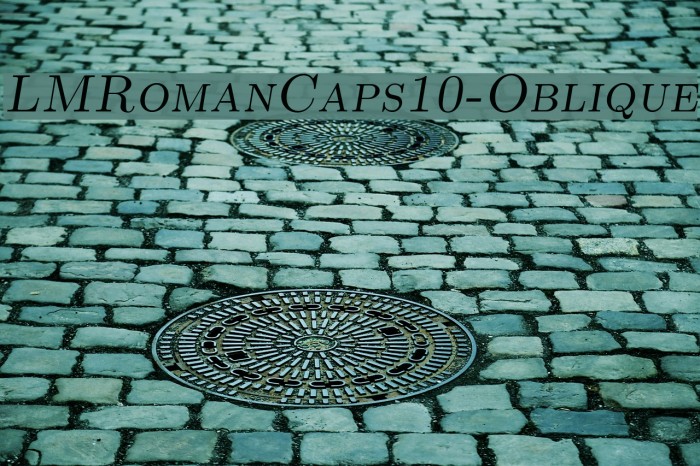 LMRomanCaps10-Oblique Font examples