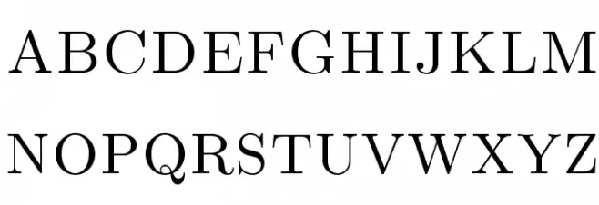 LMRomanCaps10-Regular フォント 大文字