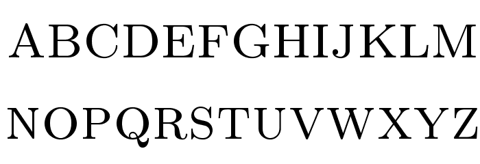 LMRomanCaps10-Regular Font LOWERCASE