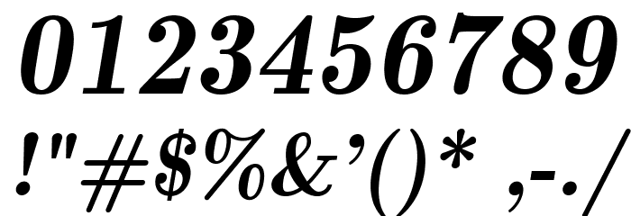 LMRomanDemi10-Oblique Font OTHER CHARS