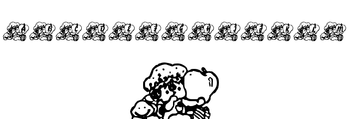 LMS A Berry Nice Baby Font OTHER CHARS