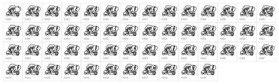 LMS A Berry Nice Baby Character Map