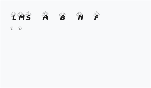 LMS A Berry Nice Font Business Card