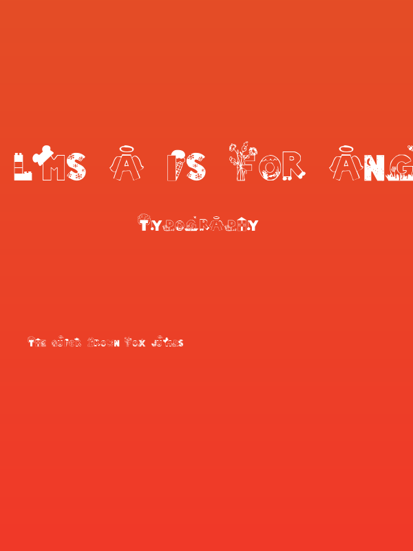 LMS A Is For Angel Poster