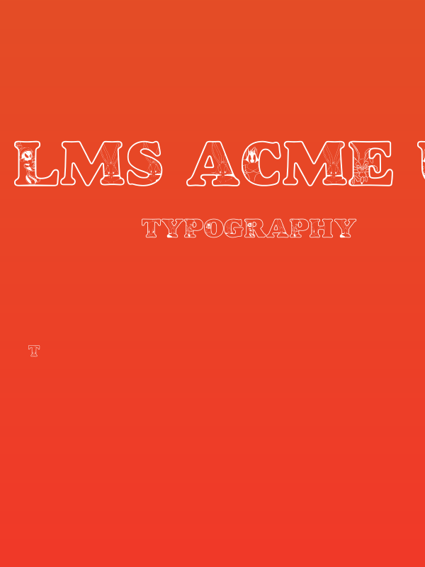 LMS Acme Universtity Graduates Poster