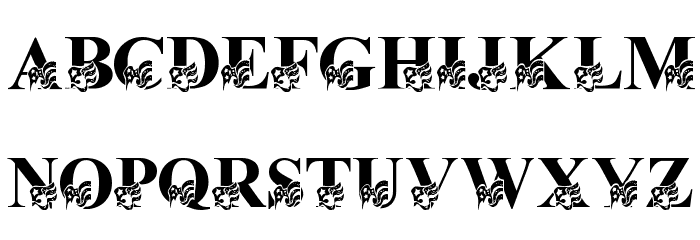 LMS America LSF Font LOWERCASE