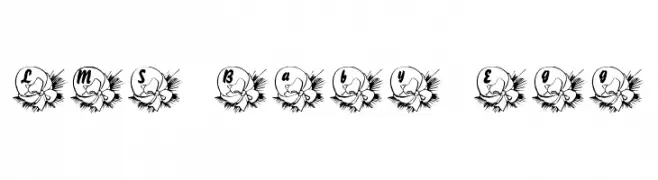 LMS Baby Egg  font caratteri gratis