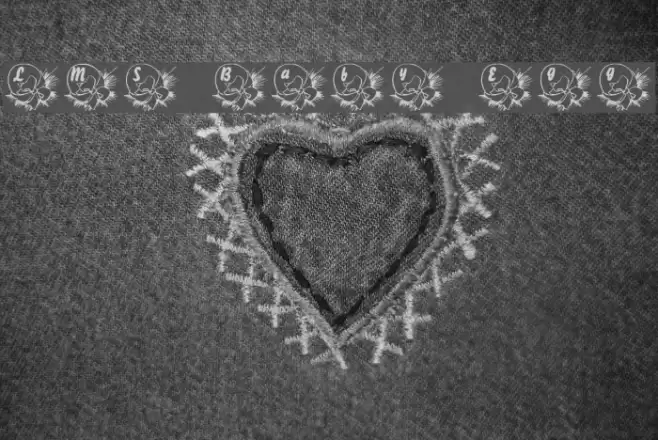 LMS Baby Egg Font examples