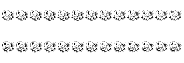 LMS Baby Egg Font LOWERCASE