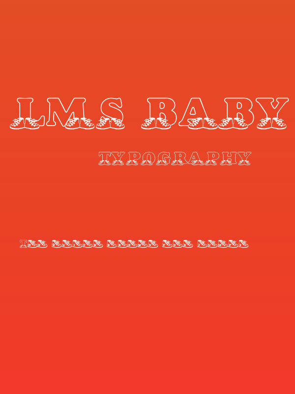 LMS Baby Hayden's Shoes Poster