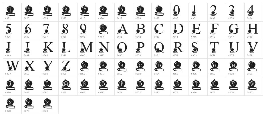 LMS Back To School Character Map