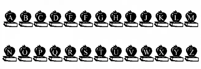 LMS Back To School Fuentes MINÚSCULAS