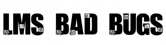 LMS Bad Bugs  font caratteri gratis