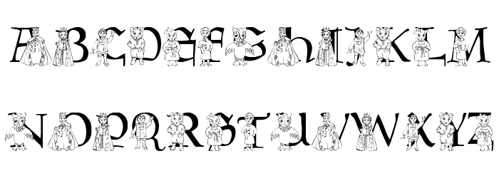 LMS Be My Neighbor Font LOWERCASE