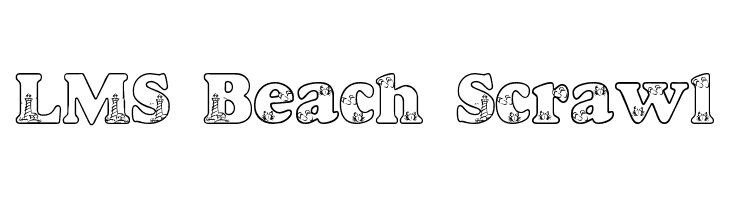 LMS Beach Scrawl  Descarca Fonturi Gratis