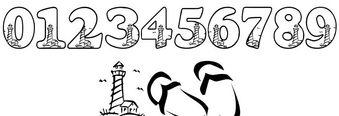 LMS Beach Scrawl Font OTHER CHARS