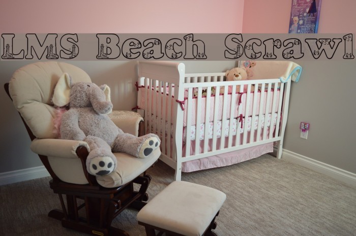 LMS Beach Scrawl Font examples