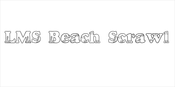 LMS Beach Scrawl Logo