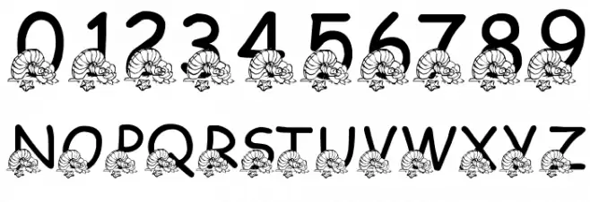 LMS Beach Wedding フォント その他の文字