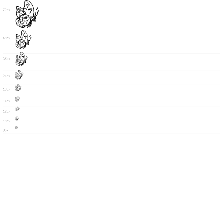 LMS Beautiful Butterfly Waterfall