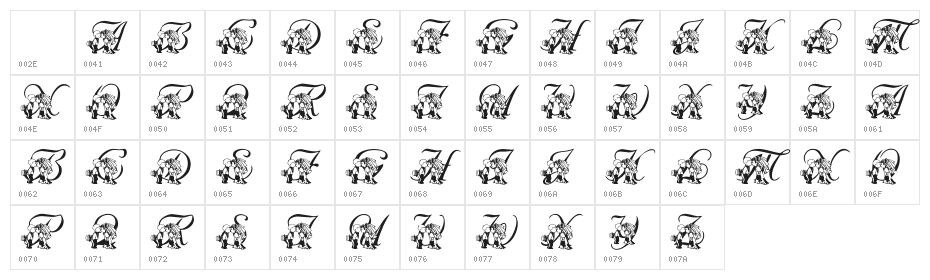 LMS Becca's Wedding Character Map