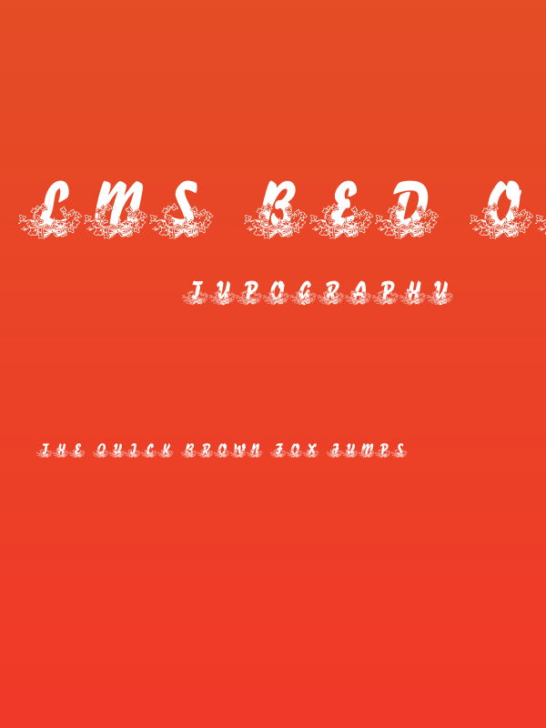 LMS Bed of Ivy and Ribbons Poster