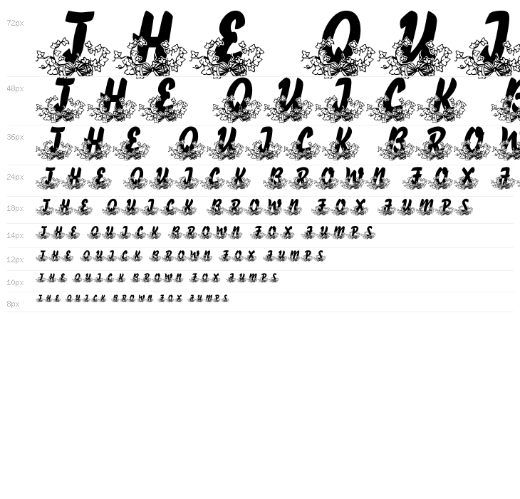 LMS Bed of Ivy and Ribbons Waterfall