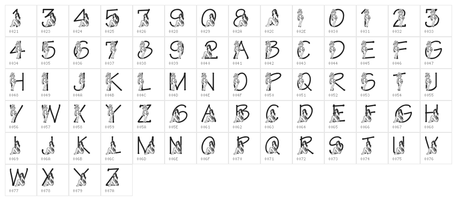 LMS Betty and Veronica Character Map