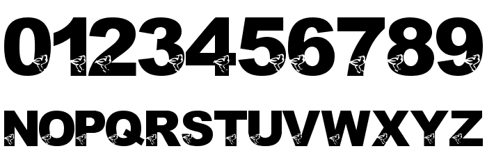 LMS Bird Brain Font OTHER CHARS