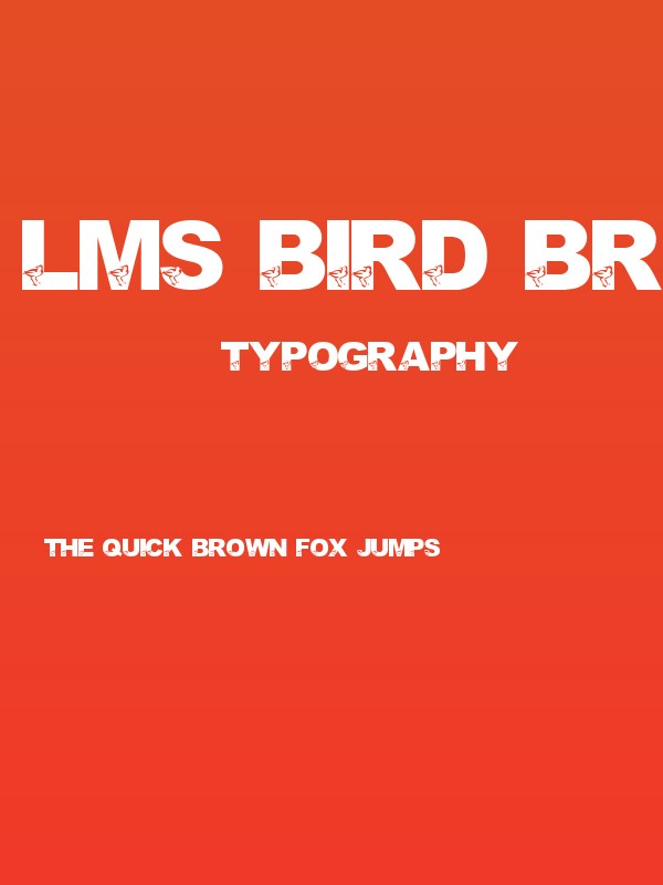 LMS Bird Brain Poster