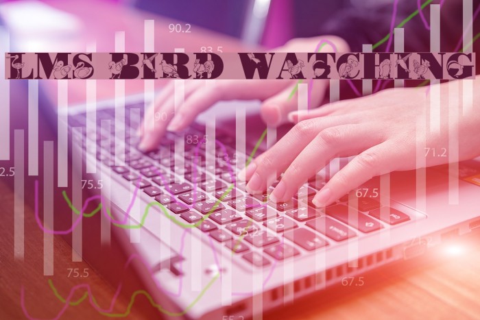 LMS Bird Watching Font examples