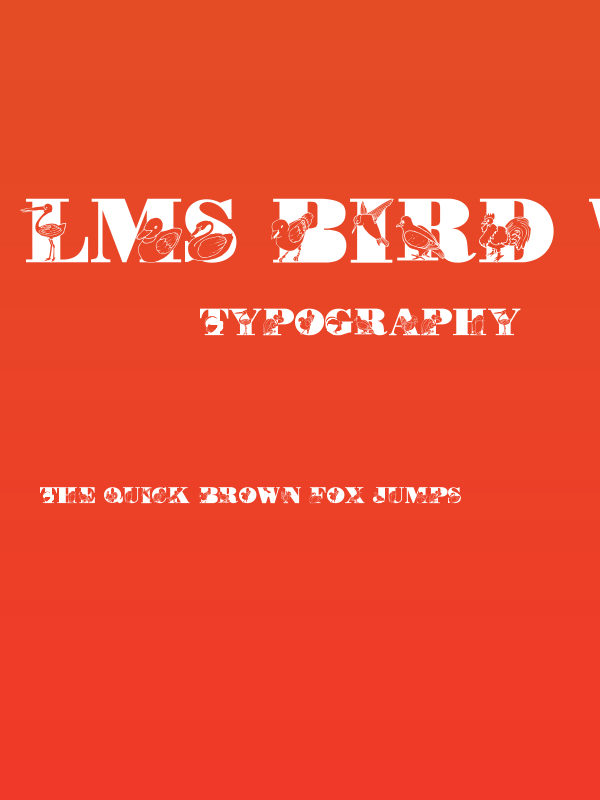 LMS Bird Watching Poster