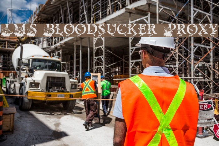 LMS Bloodsucker Proxy Font examples