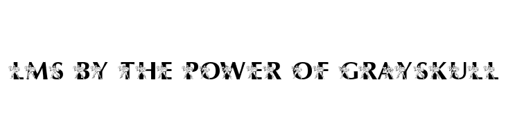 LMS By The Power of Grayskull  baixar fontes gratis