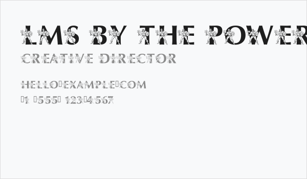 LMS By The Power of Grayskull Business Card