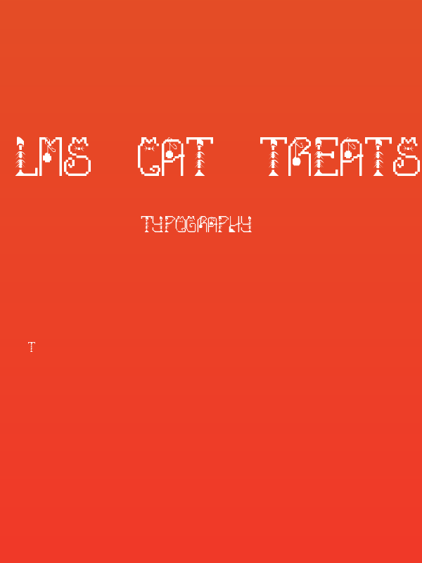 LMS Cat Treats Poster