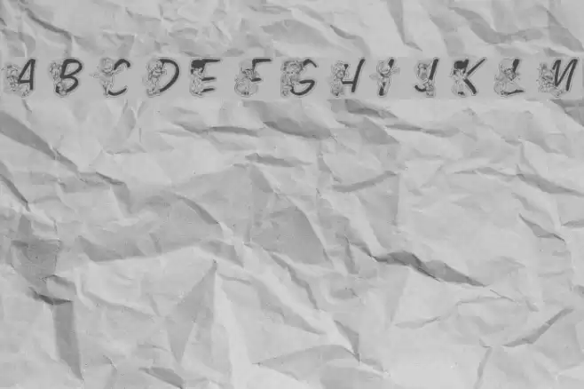 LMS Color Kids Outlined Font examples