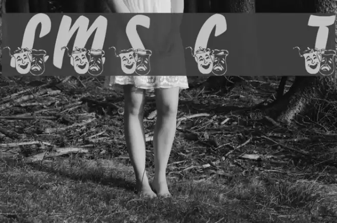 LMS Comedy of Tragedies Font examples