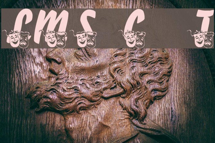 LMS Comedy of Tragedies Font examples