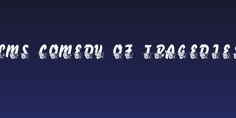 LMS Comedy of Tragedies Social Header