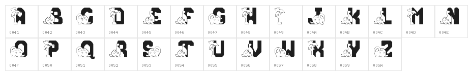 LMS Conradasaur Character Map