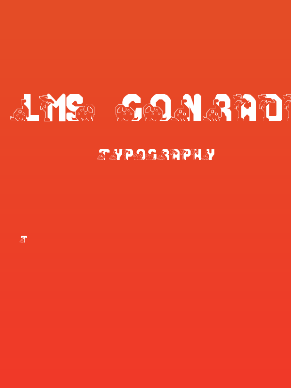 LMS Conradasaur Poster